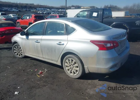 2016 Nissan Sentra S from USA, damaged, VIN 3N1AB7AP5GY258892